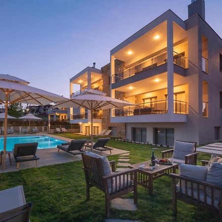 Sea Wind Luxury Apartments With Pool Kassandra Halkidikι Néa Fókaia المظهر الخارجي الصورة